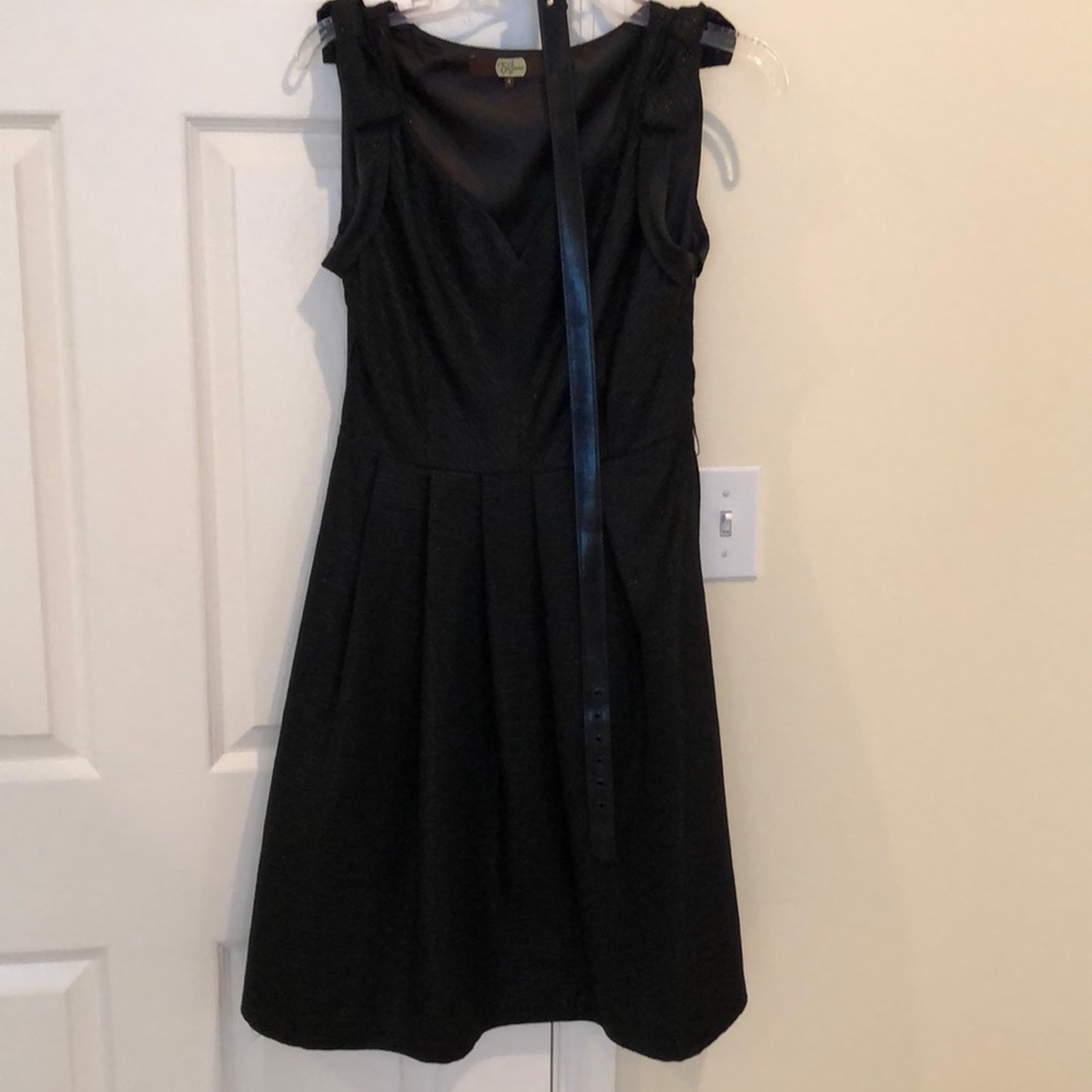 Black Eva Franco party dress